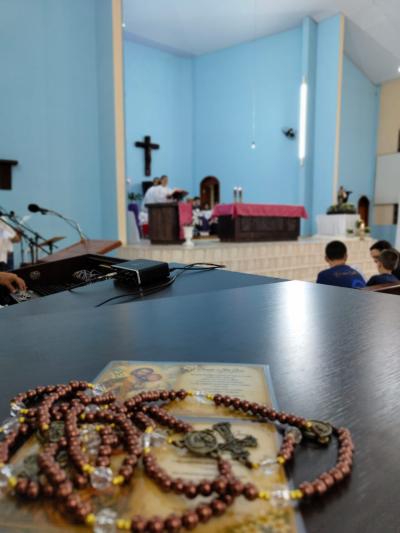 2º Dia do Tríduo em Honra a São José reúne centenas de fiéis em Laranjeiras do Sul